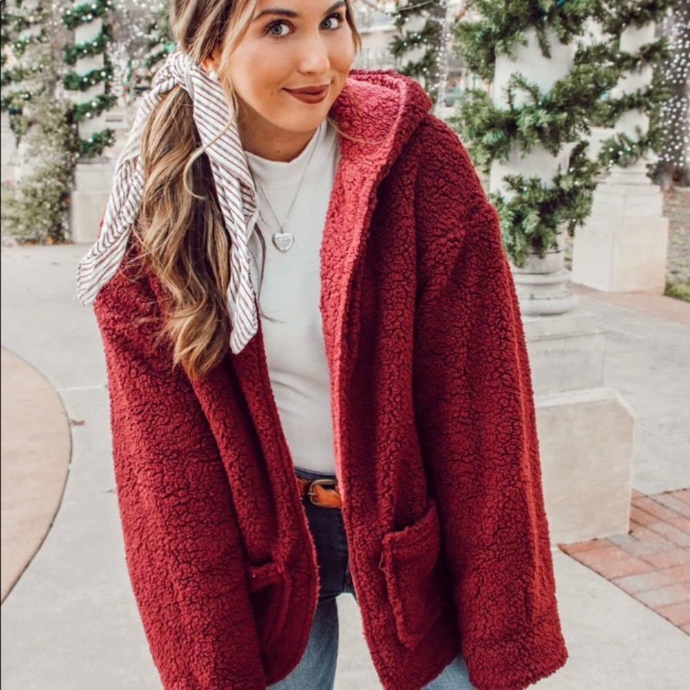Reversible Teddy Bear Coat - Picture 2 of 5